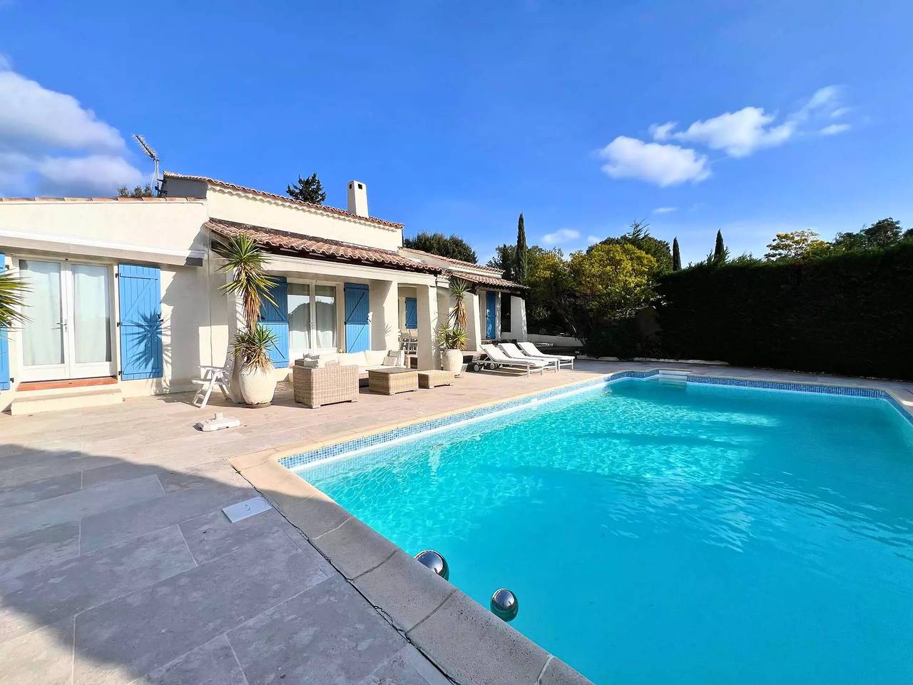 Villa pour 6 personnes avec piscine privée, à deux pas du Golf de Valcros, à La Londe-Les-Maures in La Londe-les-Maures, Côte méditerranéenne (France)