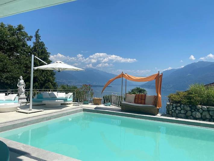 Ferienhaus für 5 Personen, mit Terrasse und Garten sowie Whirlpool in Brissago - 2