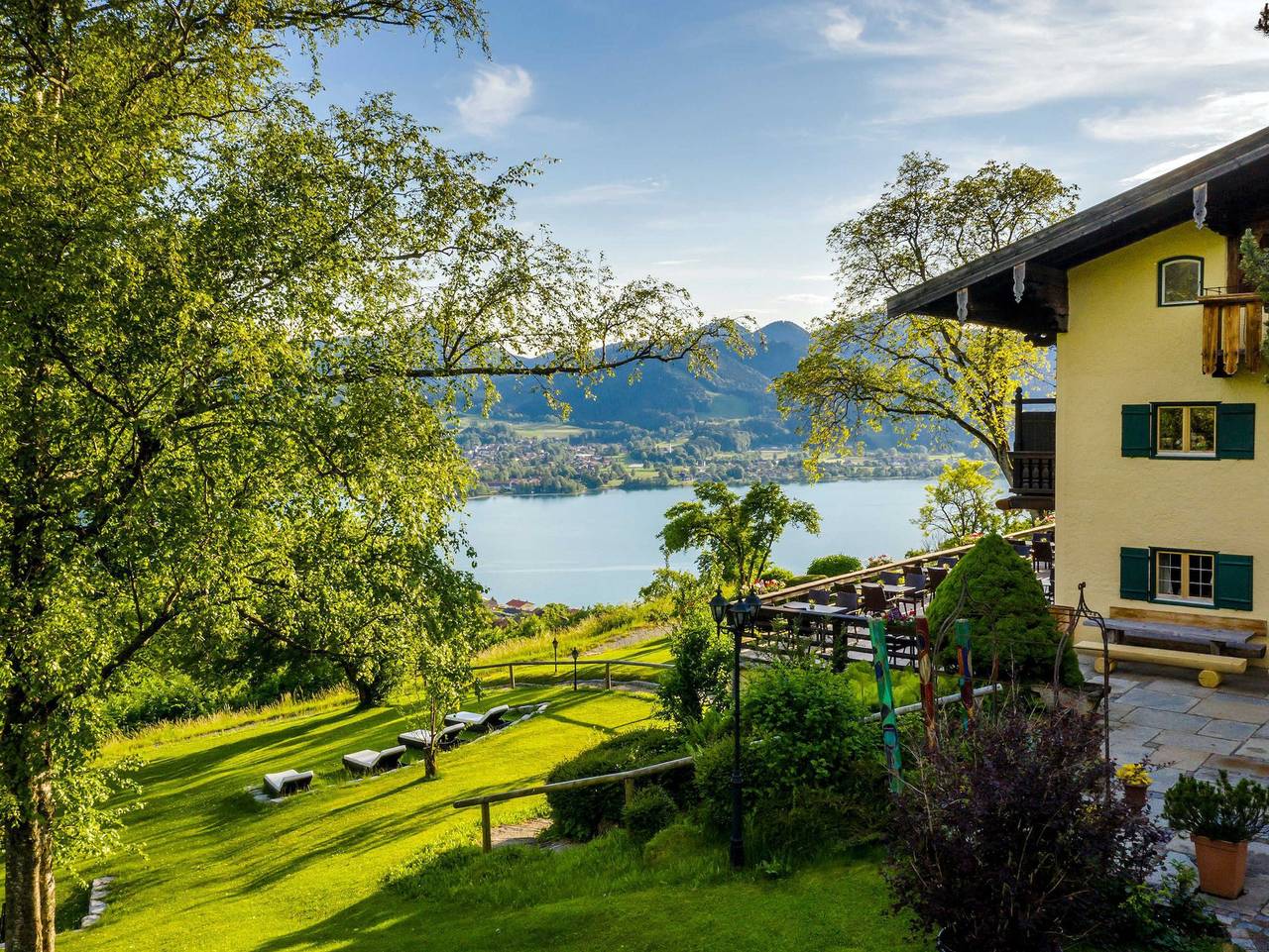 Der Westerhof - Hotel in Tegernsee - Doppelzimmer Berghaus in Bayerische Alpen