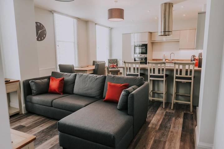 Apartamento para 4 personas, con vistas y jardín en Windsor