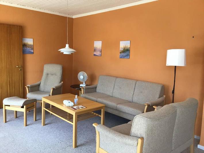 Ferienwohnung für 3 Personen, mit Terrasse und Garten sowie Ausblick