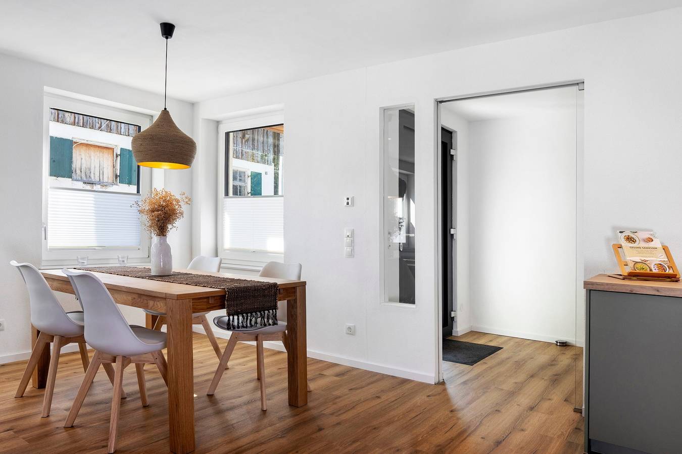 Entire apartment, Apartment Götz – Accessible, with Outdoor Seating Area in Roßhaupten, Bavarian Swabia