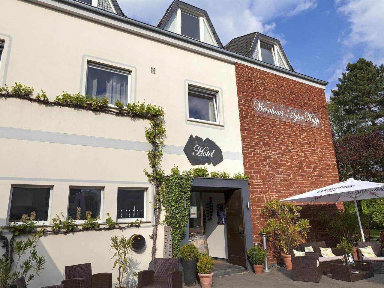 Weinhotel Ayler Kupp - Doppelzimmer - Haupthaus in Ayl, Landkreis Trier-Saarburg