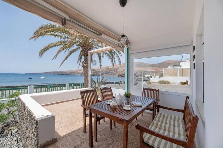 Apartamento para 6 personas, con jardín y vistas en Quemada Beach