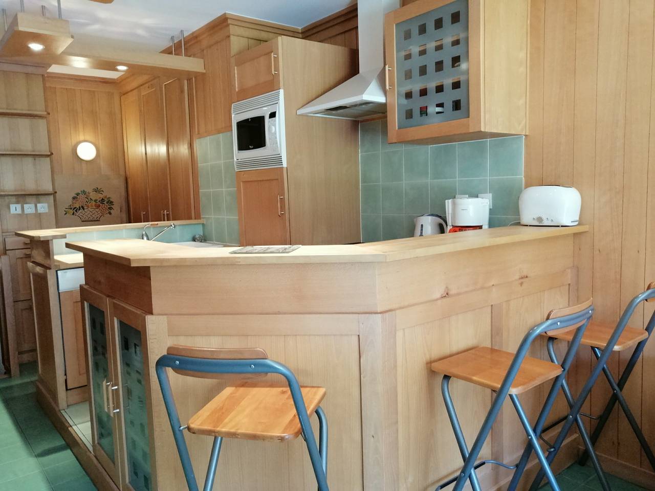 Ganze Wohnung, Luxus 3-Zimmer-Apartment, direkter Pistenzugang, 6 Personen in Pra-Loup, Uvernet-Fours