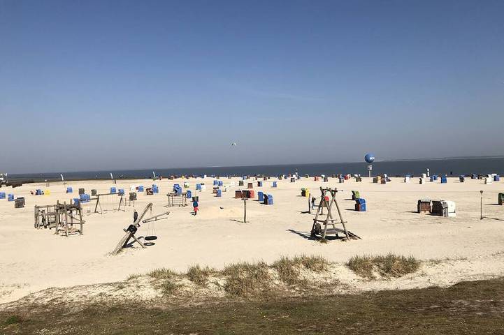 Ferienhaus für 6 Personen, mit Terrasse und Sauna, mit Haustier in Dornum