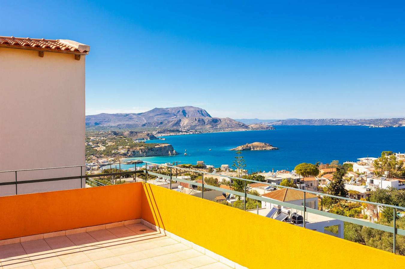 Villa für 6 Personen mit Terrasse in Vamos, Chania und Umgebung