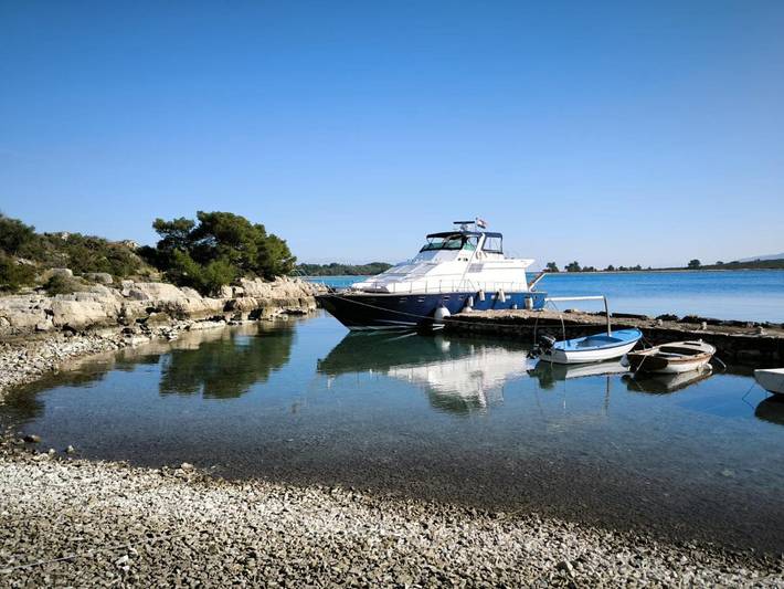 Boot für 7 Personen, mit Ausblick und Terrasse, mit Haustier in Kroatien - 2