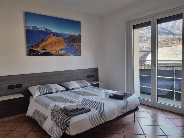 Gîte pour 6 personnes, avec balcon et vue dans Nus - 3