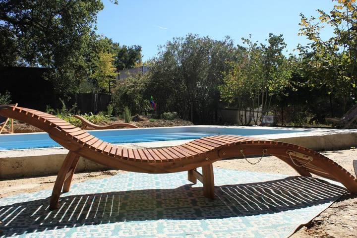 Location de vacances pour 6 personnes, avec piscine ainsi que jardin et vue à Cambes - 3