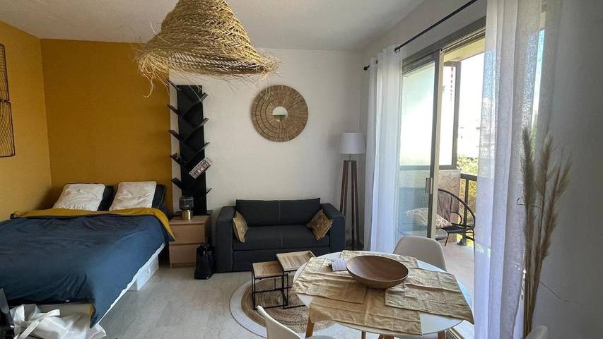 Appartement de vacances pour 3 personnes, avec terrasse et vue