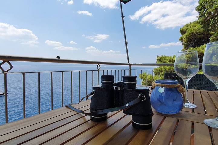 Ganze Wohnung, Beach house Villa Antares middle floor apt.A2 in Pisak, Omis-Riviera