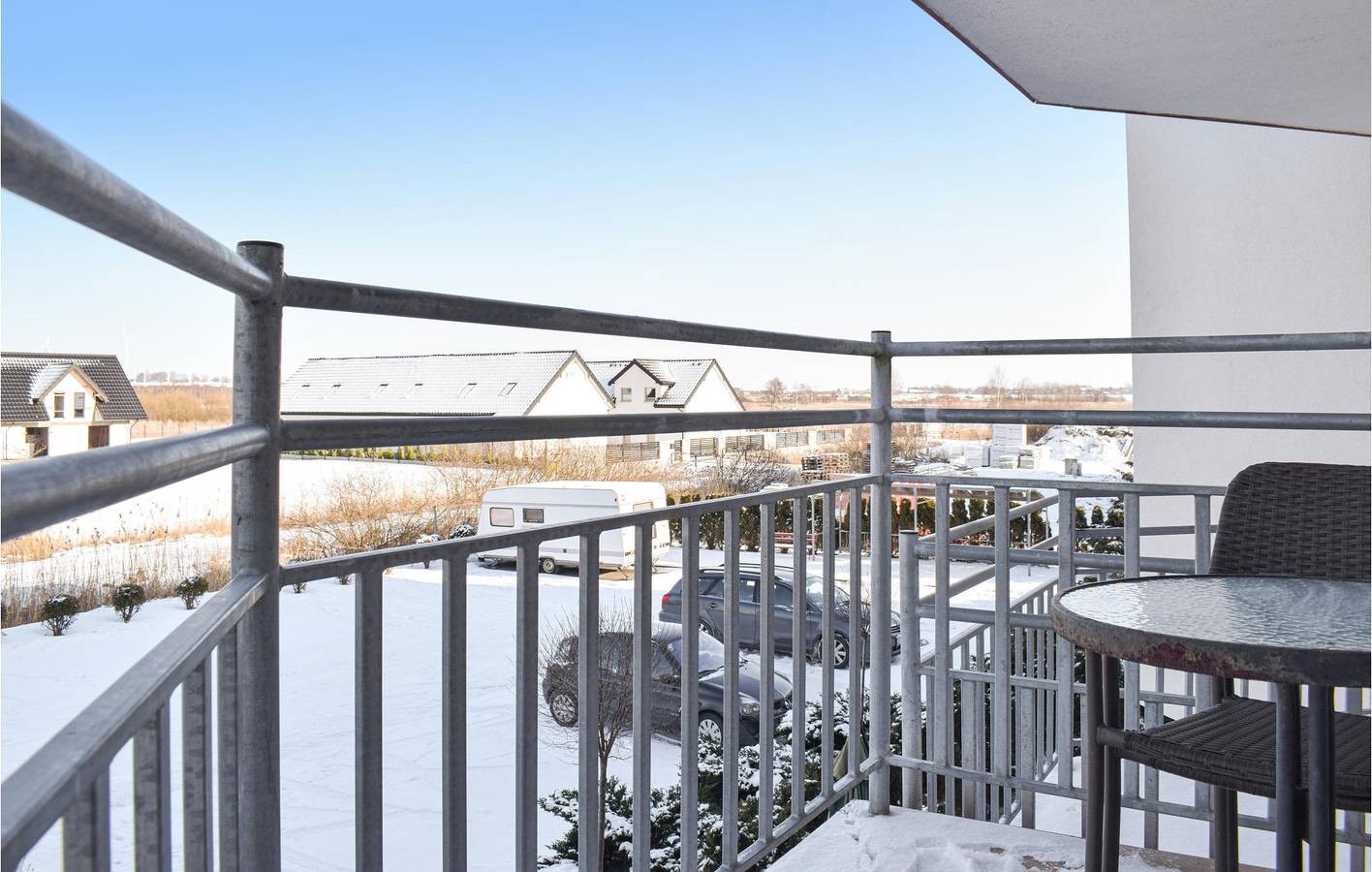 Ganze Ferienwohnung, Ferienwohnung für 4 Personen mit Terrasse in Darłówko, Darłowo