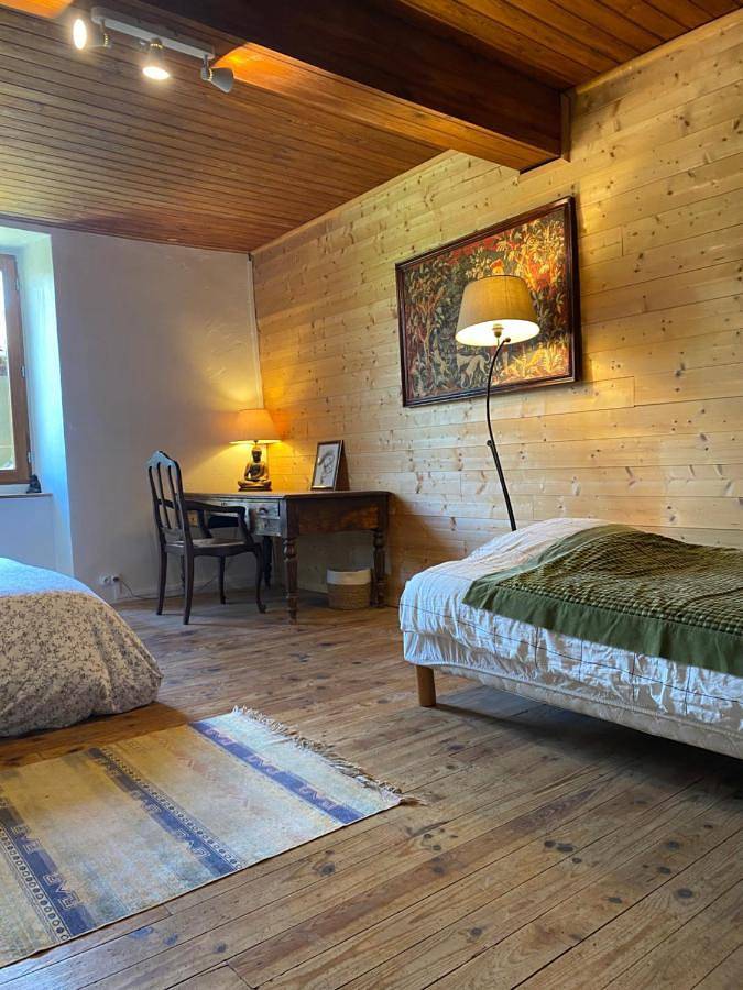 Double Room with Garden View in Roquefeuil, Région de Limoux