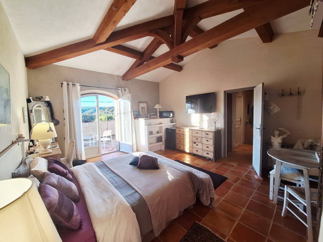 Chambres d'hôtes Massacan, vue mer - 2 chambres terrasse vue mer in Le Lavandou, Région de Toulon