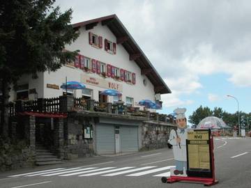Hôtel pour 3 personnes, avec terrasse ainsi que vue et jardin à Oderen