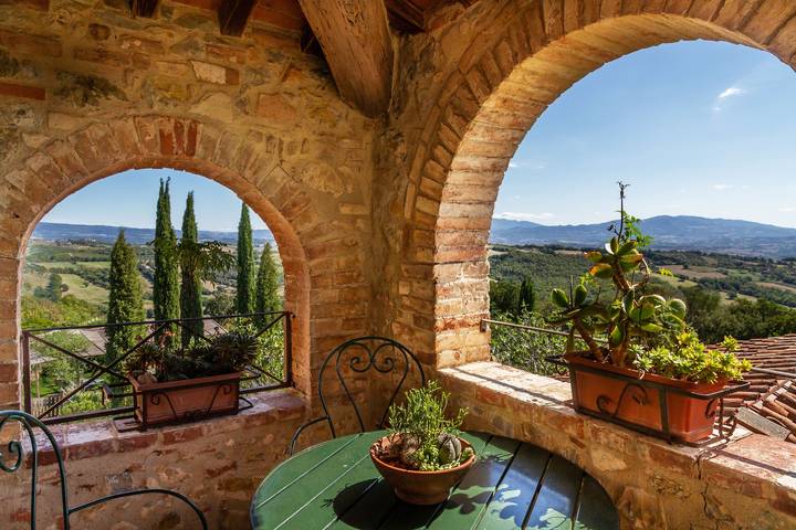 Agriturismo 'Gli Archi' met zwembad, wifi en tuin in Civitella Paganico, Provincie Grosseto