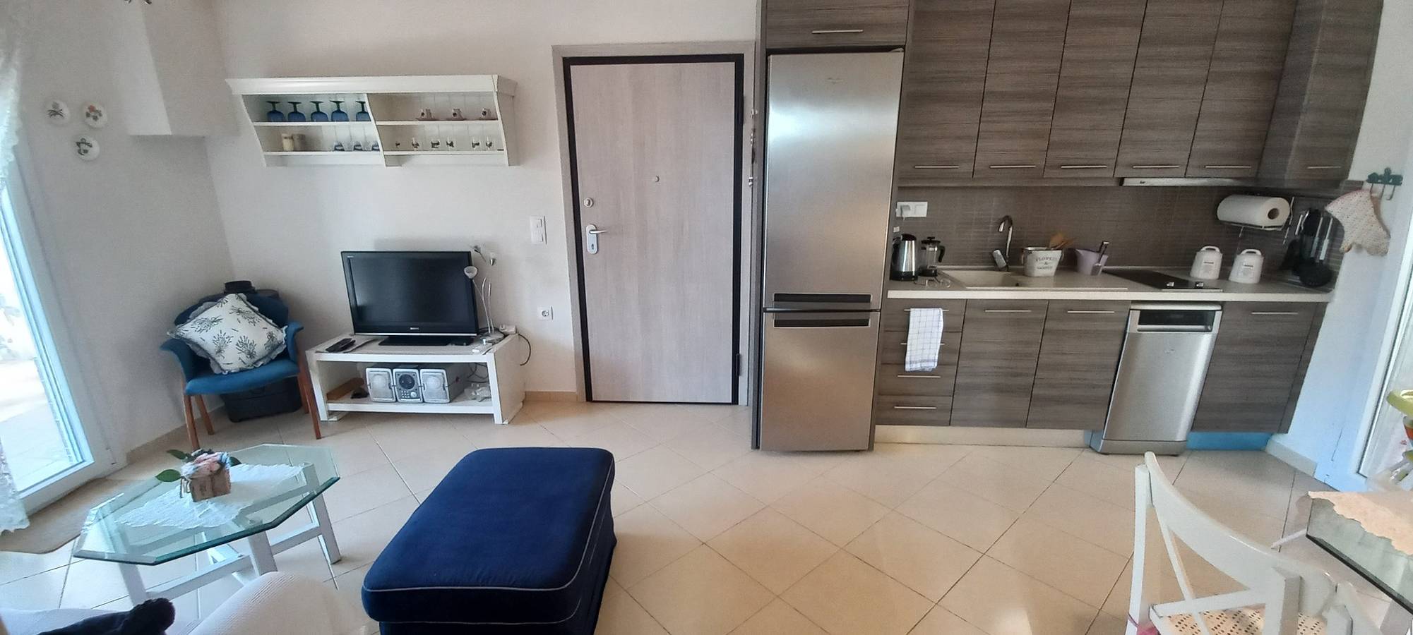 Apartamento entero, Apartamento con jardín de palmeras in Nikiti, Sithonia Peninsula