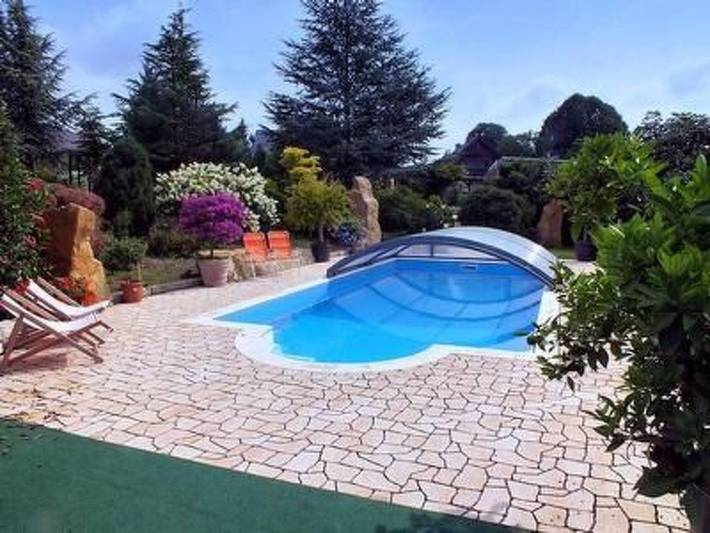 Ferienhaus für 2 Personen, mit Terrasse und Garten sowie Pool in Sebnitz