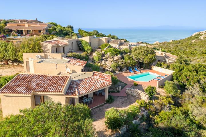 Apartamento para 5 personas, con jardín, Se admiten mascotas en Costa Paradiso