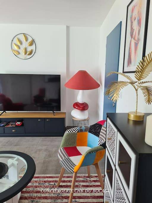 Location de vacances pour 5 personnes, avec vue et jardin à Le Boupère - 4