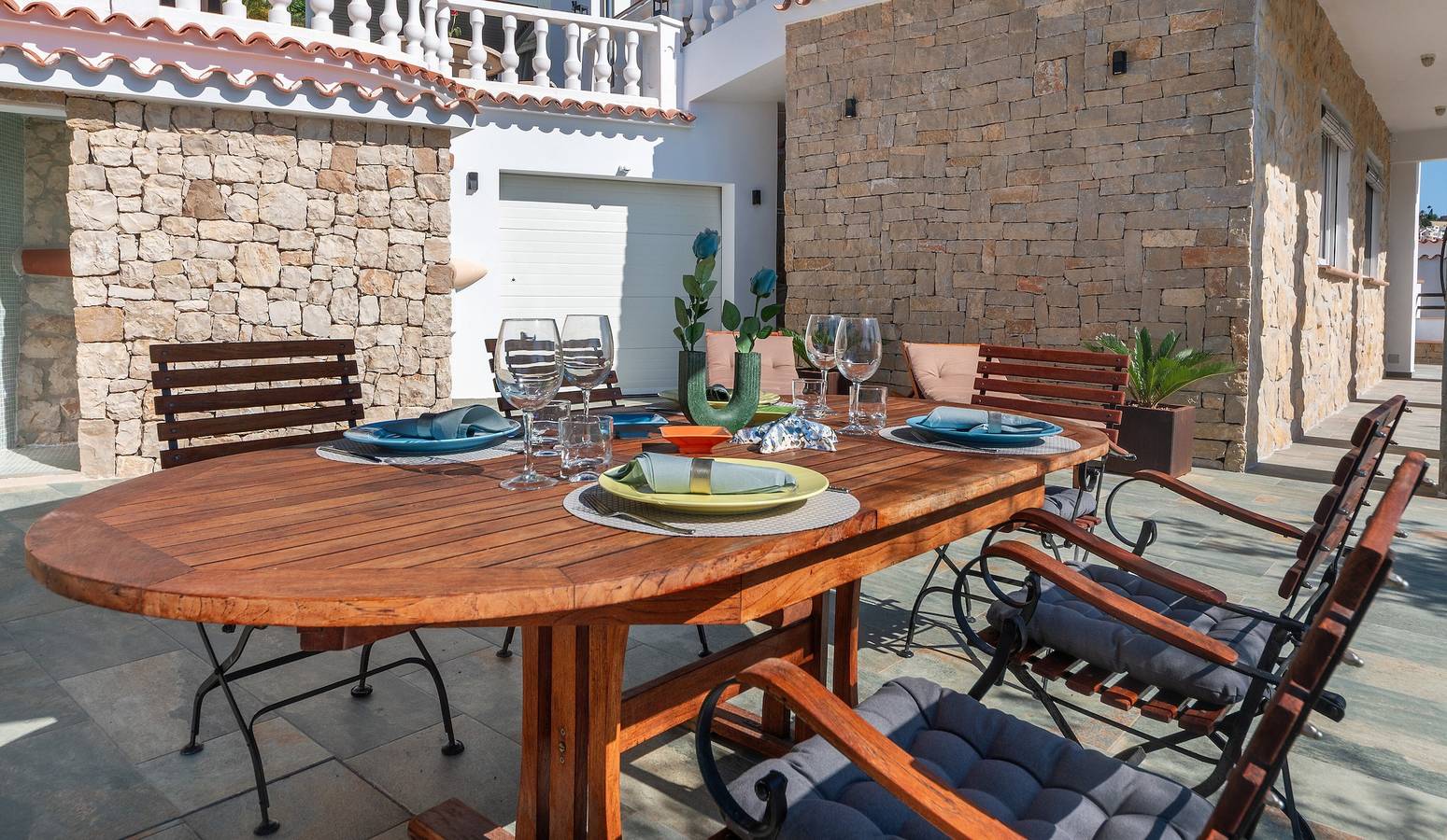 Villa 'Vista Hermosa' con vistas al mar, Wi-Fi y aire acondicionado in Teulada, Costa Blanca