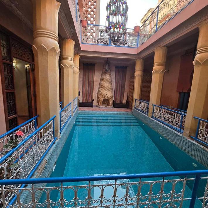 Villa pour 12 personnes, avec piscine ainsi que jardin et vue à Marrakech