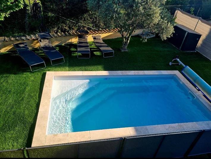 Maison d’hôte pour 3 personnes, avec piscine ainsi que jardin et vue à Beaumes-de-Venise - 3