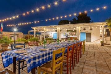 Villa per 16 Persone in Alliste, Golfo di Taranto, Foto 3