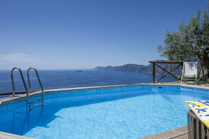 Villa con piscina per 8 persone in Costiera amalfitana