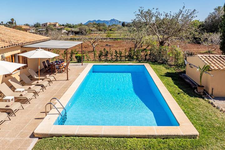 Finca mit Pool für 7 Personen, mit Terrasse und Garten in Pollença - 3