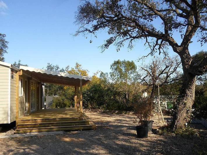 Domaine De La Bergerie - Mobilheim 6 personen - Privilège Espace A - 3 Schlafzimmer - 6 Personen in Roquebrune-sur-Argens, Mittelmeerküste (Frankreich)