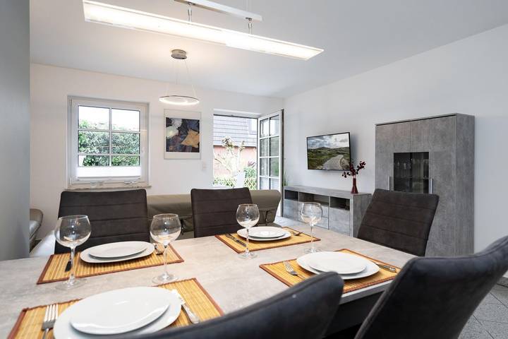 Ferienwohnung für 4 Personen, mit Balkon/Terrasse und Terrasse sowie Garten in Tinnum - 4