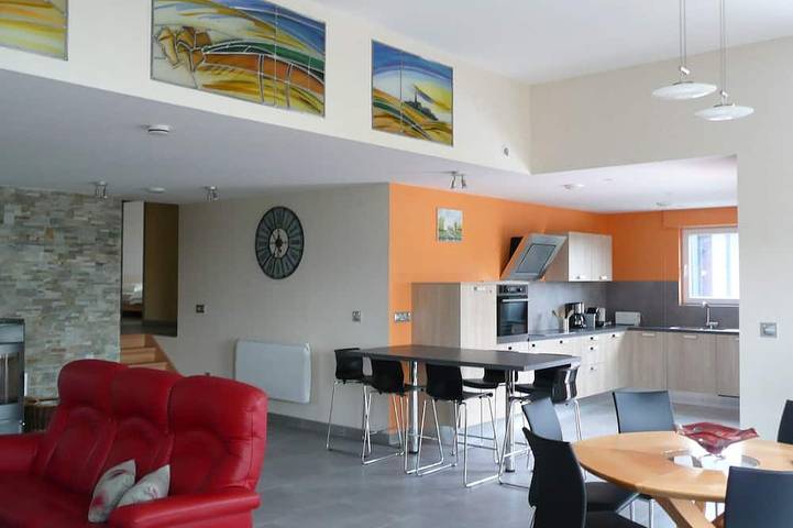 Gîte pour 6 personnes, avec jardin et terrasse à Heidolsheim