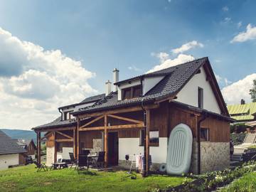 Ferienhaus für 5 Personen, mit Terrasse und Garten, mit Haustier in Tschechien