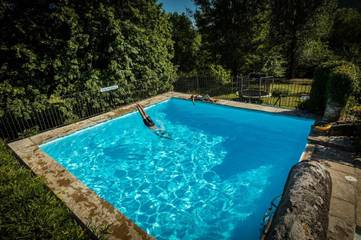 Chambre d’hôte pour 2 personnes, avec piscine ainsi que jardin et vue à Sauve