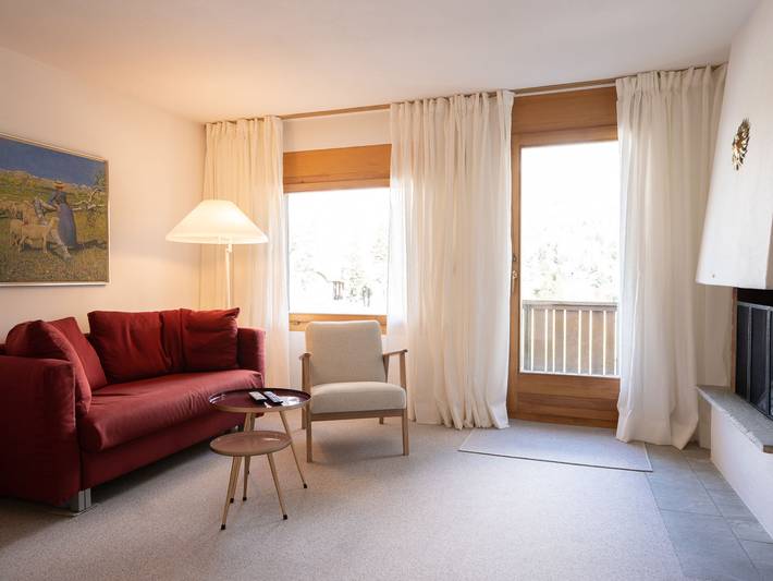 Ferienwohnung für 2 Personen, mit Balkon und Ausblick in Bregaglia - 3
