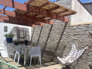 Gîte pour 4 personnes, avec terrasse dans Plage Clemenceau La Tranche Sur Mer
