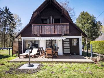 Ferienhaus für 6 Personen, mit Sauna und Garten, mit Haustier am Silbersee