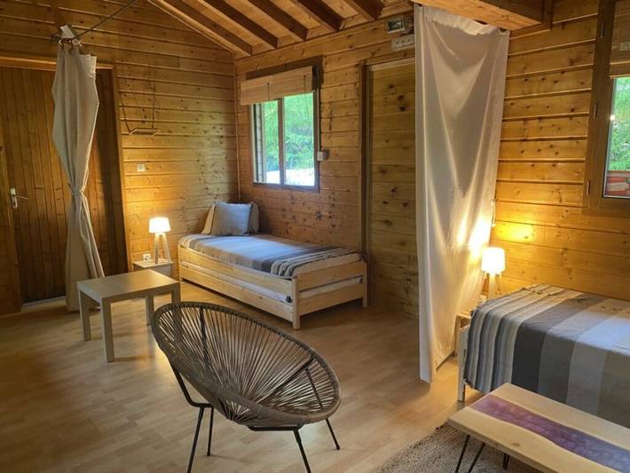 Cabane dans les arbres pour 6 personnes, animaux acceptés dans les Pyrénées-Orientales - 4