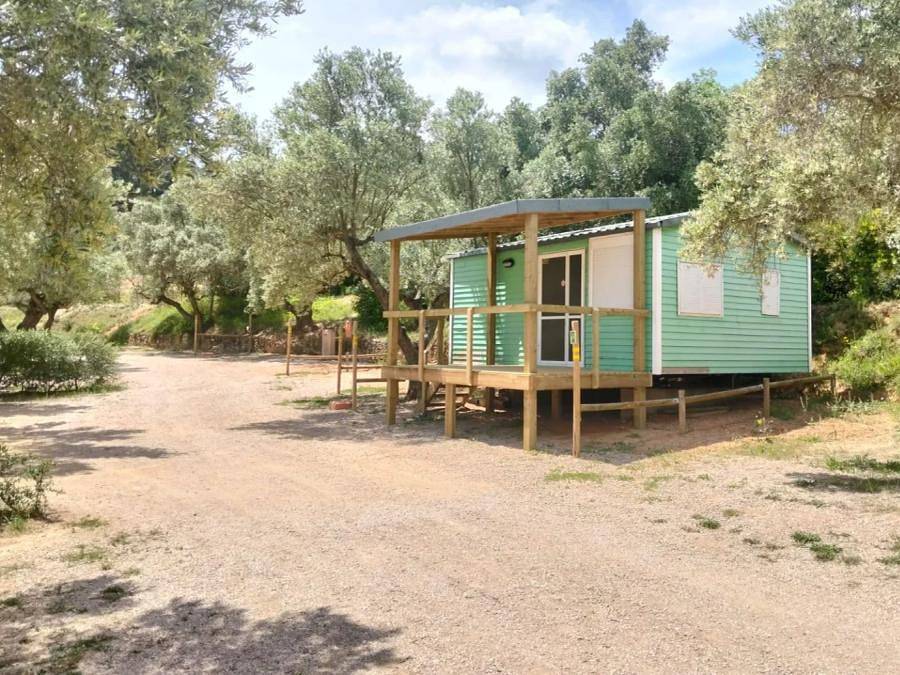 Camping Terra Alta - Mobilheim 2 personen in Bot, Terra Alta