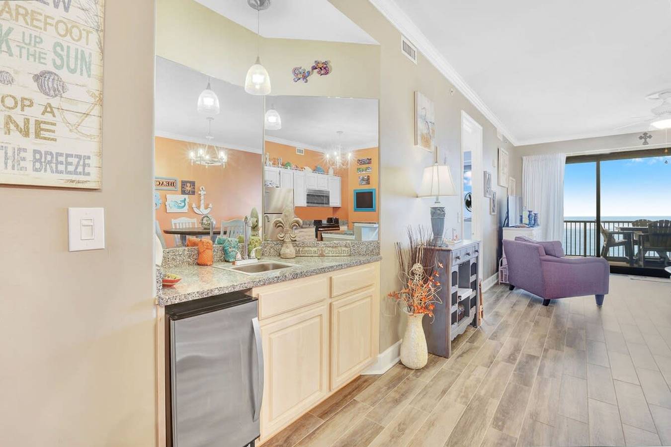 Ganze Wohnung, Grand Pointe 502- Gulf-front water on 2 sides Two bedrooms 2 baths 5th floor in Orange Beach, Baldwin County