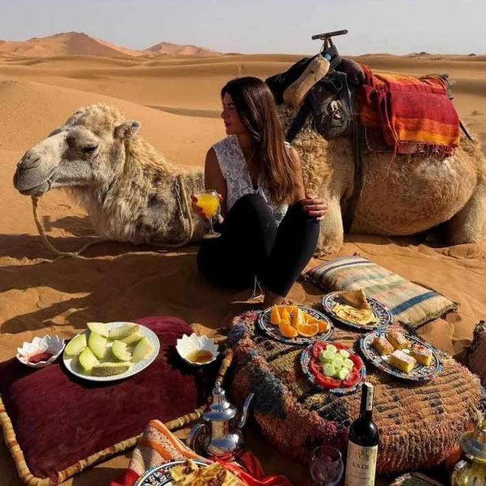 Bungalow für 2 Personen, mit Ausblick und Balkon sowie Garten in Marokko