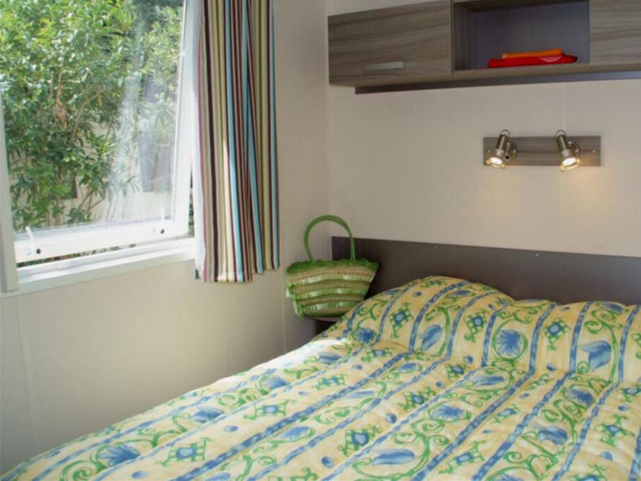 Camping  Les Pêcheurs - Mobile home 4 persons - 4 berth 2 bedroom (Riviera) (air conditioning) in Fayence, Draguignan region