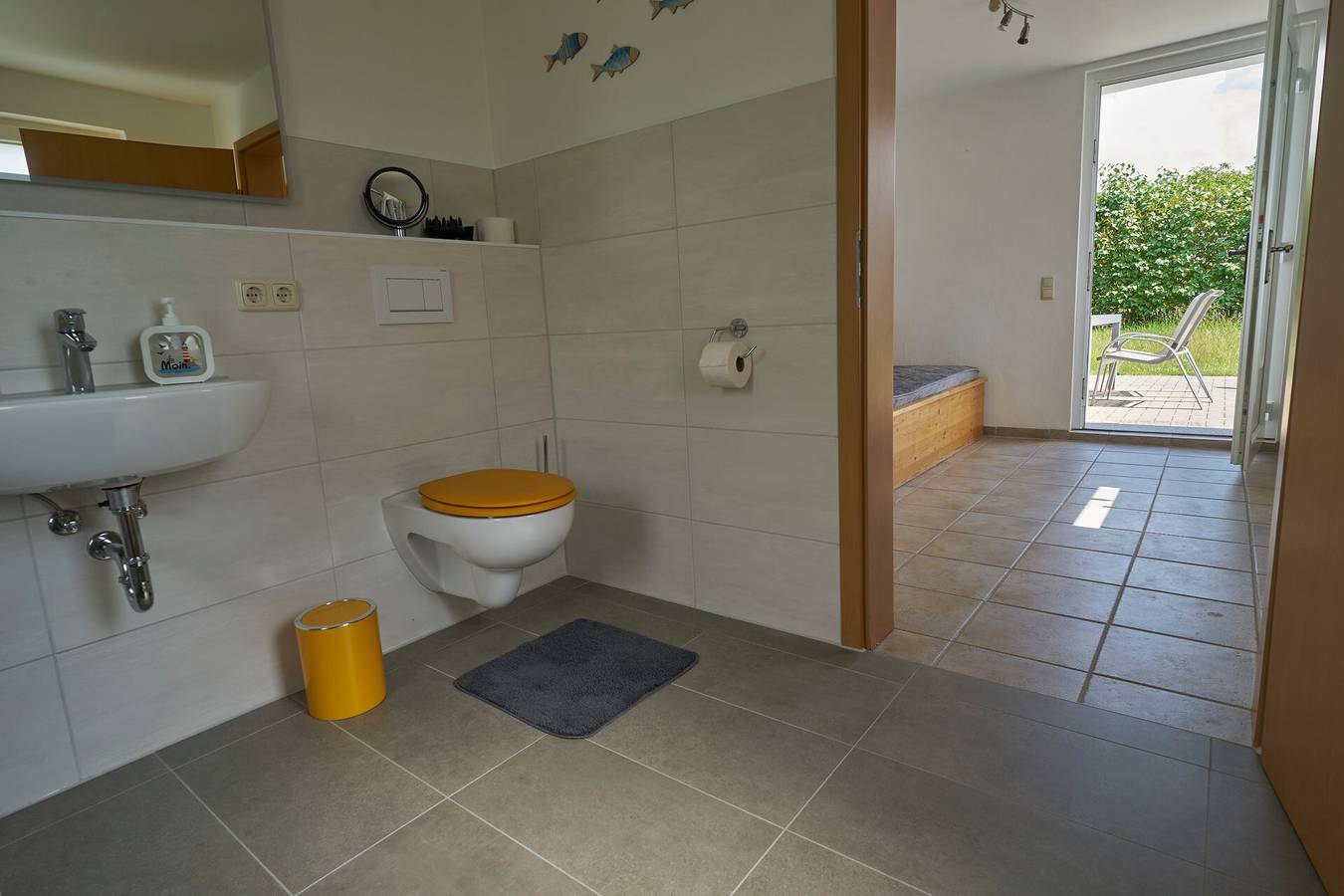 Appartement 'Ferienwohnung 1g' met Privéterras, Gedeelde Tuin en Wi-Fi, foto 7