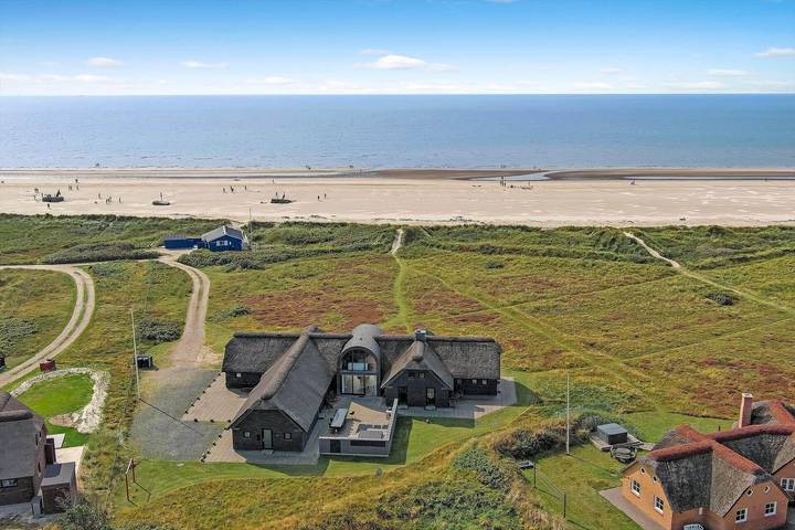 Ferienhaus mit Meerblick für 12 Personen, mit Sauna und Terrasse sowie Whirlpool, mit Haustier in Blavand - 3