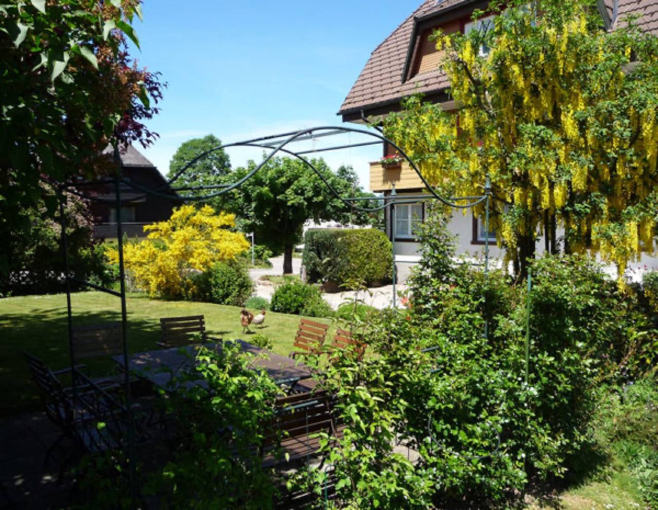 Ganze Wohnung, Ferienwohnung 'Dachtler' mit Bergblick, Gemeinschaftsgarten und Wi-Fi in Hinterzarten, Südschwarzwald