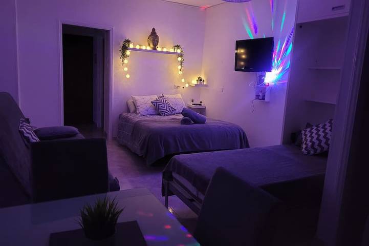 Appartement entier, Terraza Vista mar Céntrico 50 m de Lagos Martianez y Playa San Telmo.wifi Free in Playa Martianez, Puerto de la Cruz