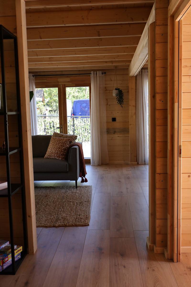 Freistehendes Waldhaus für 6 Personen mit moderner Küche und Wellnessbereich in Nationalpark De Groote Peel