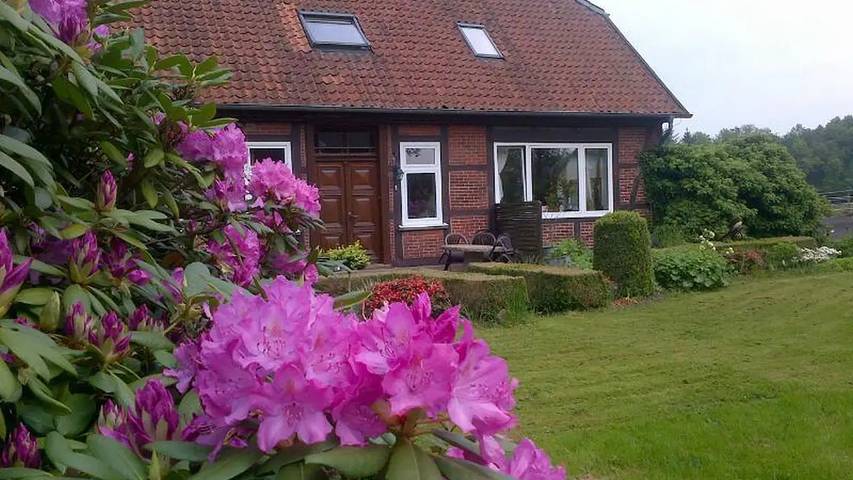 Ferienwohnung für 3 Personen, mit Garten